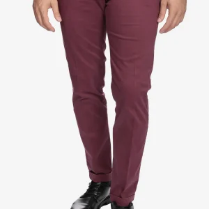 Pantalone in raso di cotone caldo
