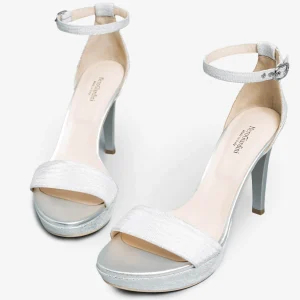 NERO GIARDINI E012831D SANDALI DONNA IN PELLE GHIACCIO