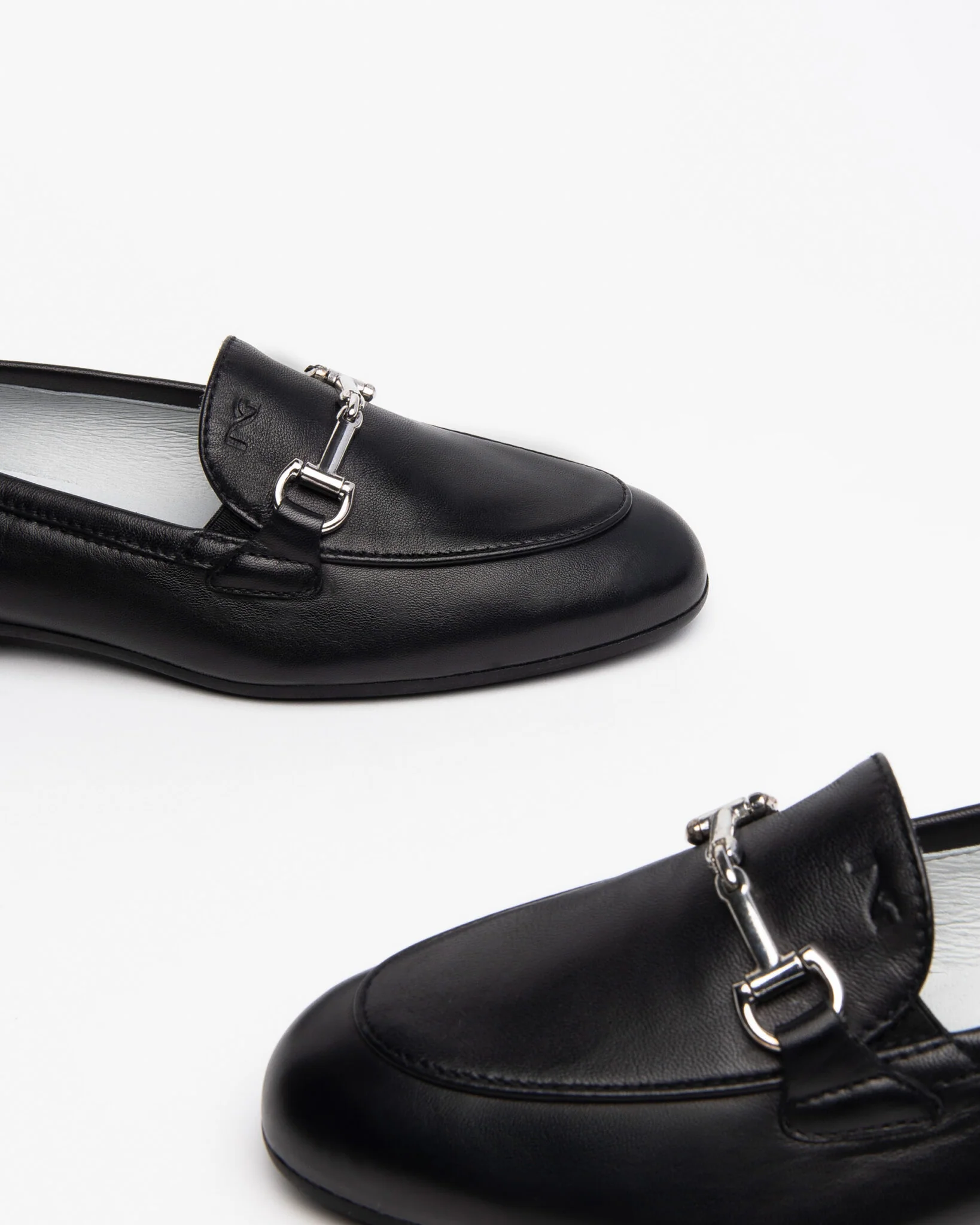 Nero Giardini E218212D mocassini donna in pelle nero - immagine 4