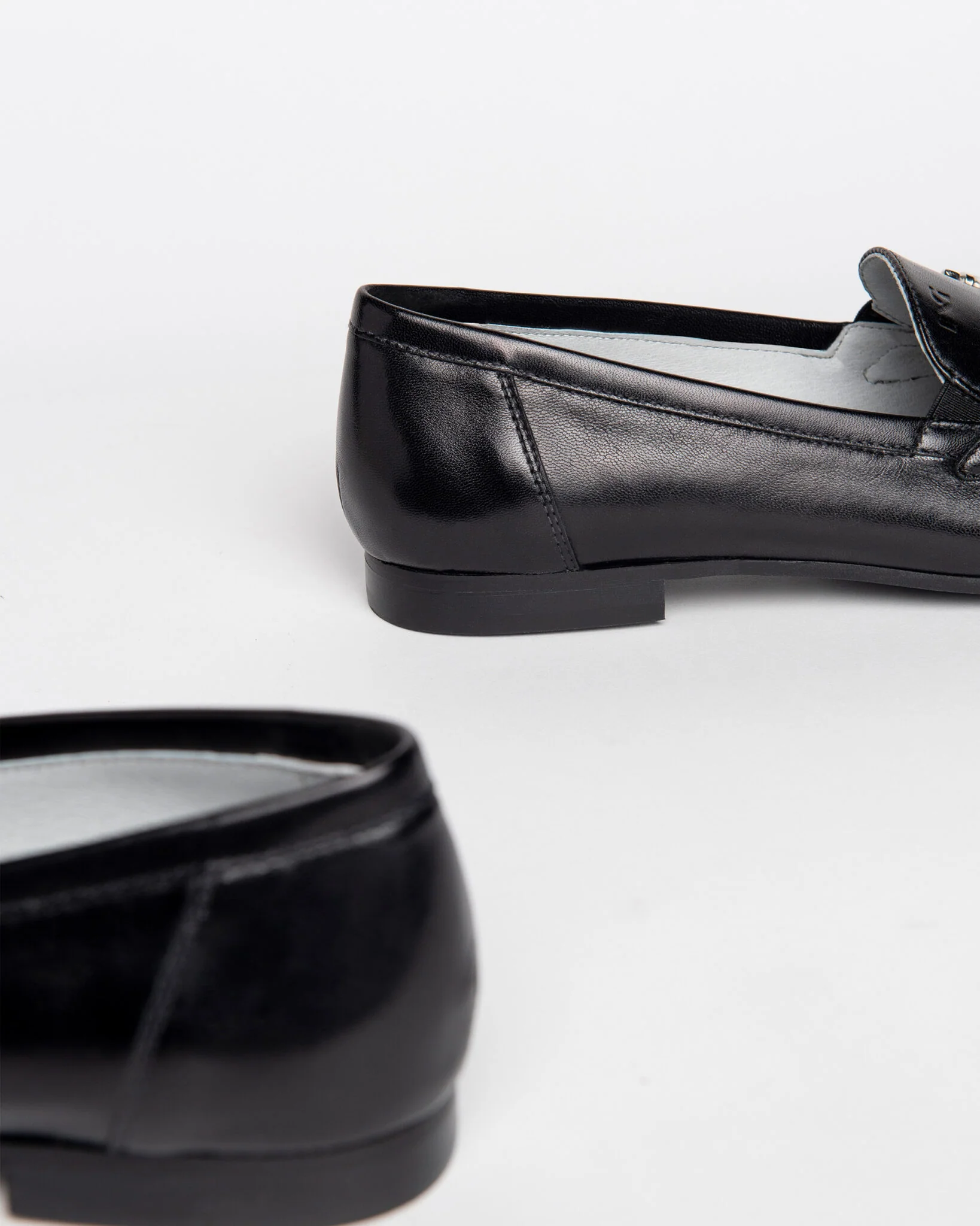 Nero Giardini E218212D mocassini donna in pelle nero - immagine 5