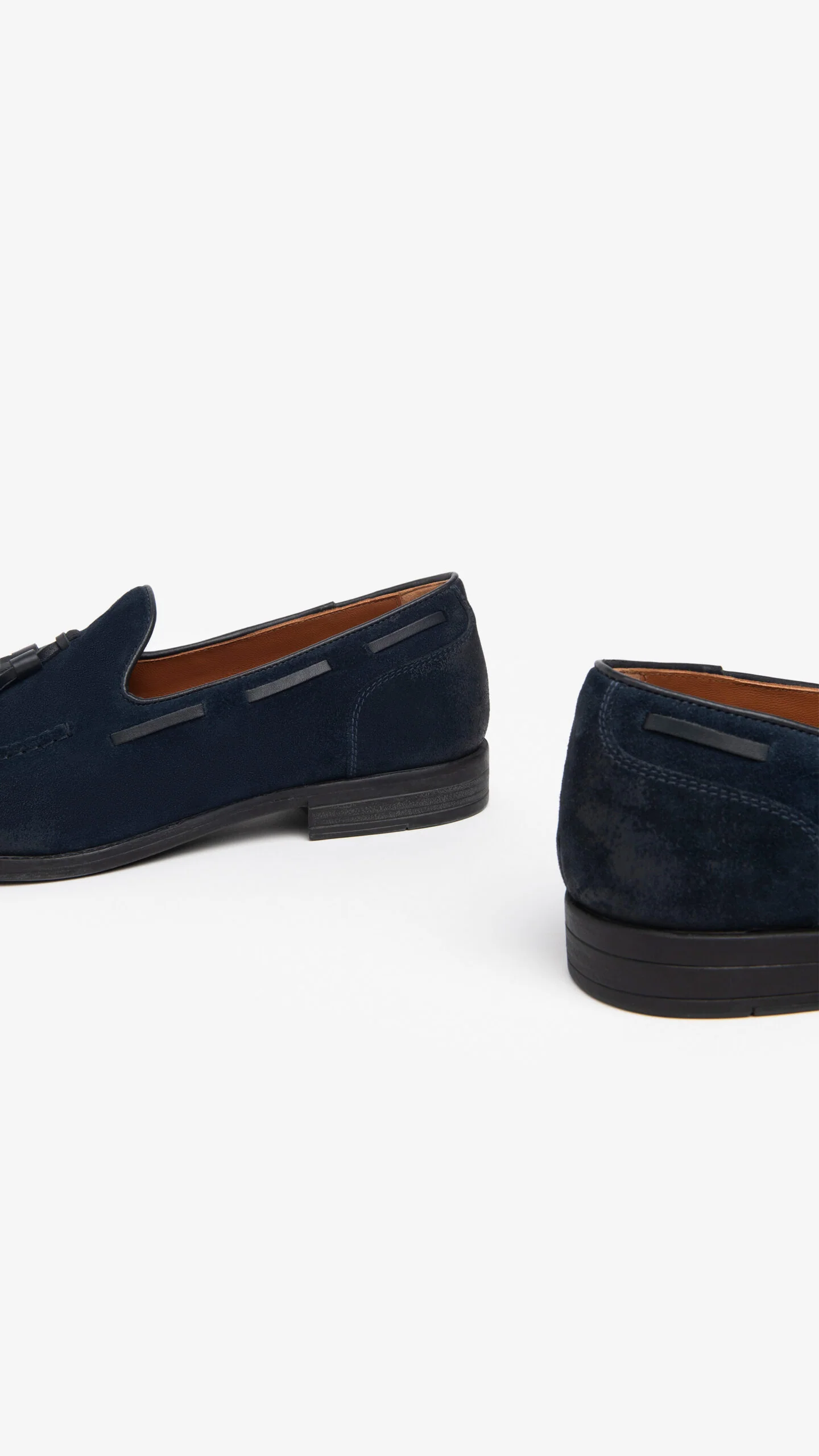 NERO GIARDINI E302783UE MOCASSINI IN CAMOSCIO BLU - immagine 5