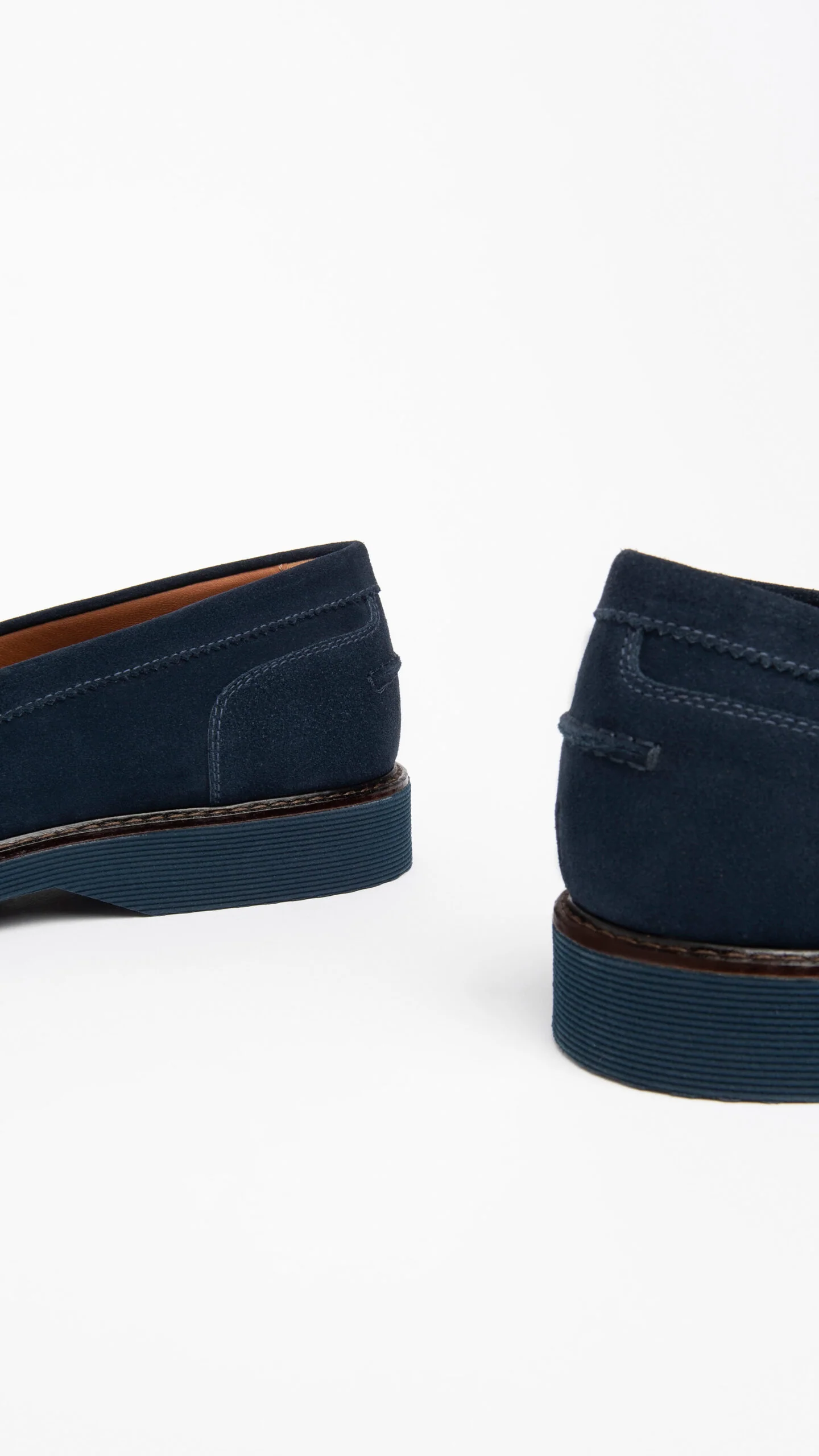 NERO GIARDINI E302790UE MOCASSINI IN CAMOSCIO BLU - immagine 5