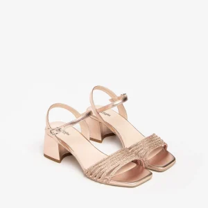 NERO GIARDINI E307320DE SANDALI DONNA IN PELLE PHARD