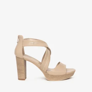 Nero Giardini E307500D sandali donna in pelle sabbia