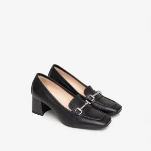 Nero Giardini E409471D Mocassini donna in pelle nero