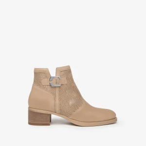 Nero Giardini E409710D stivaletti donna in pelle champagne