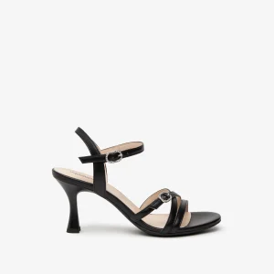 Nero Giardini E410122DE sandali donna in pelle nero