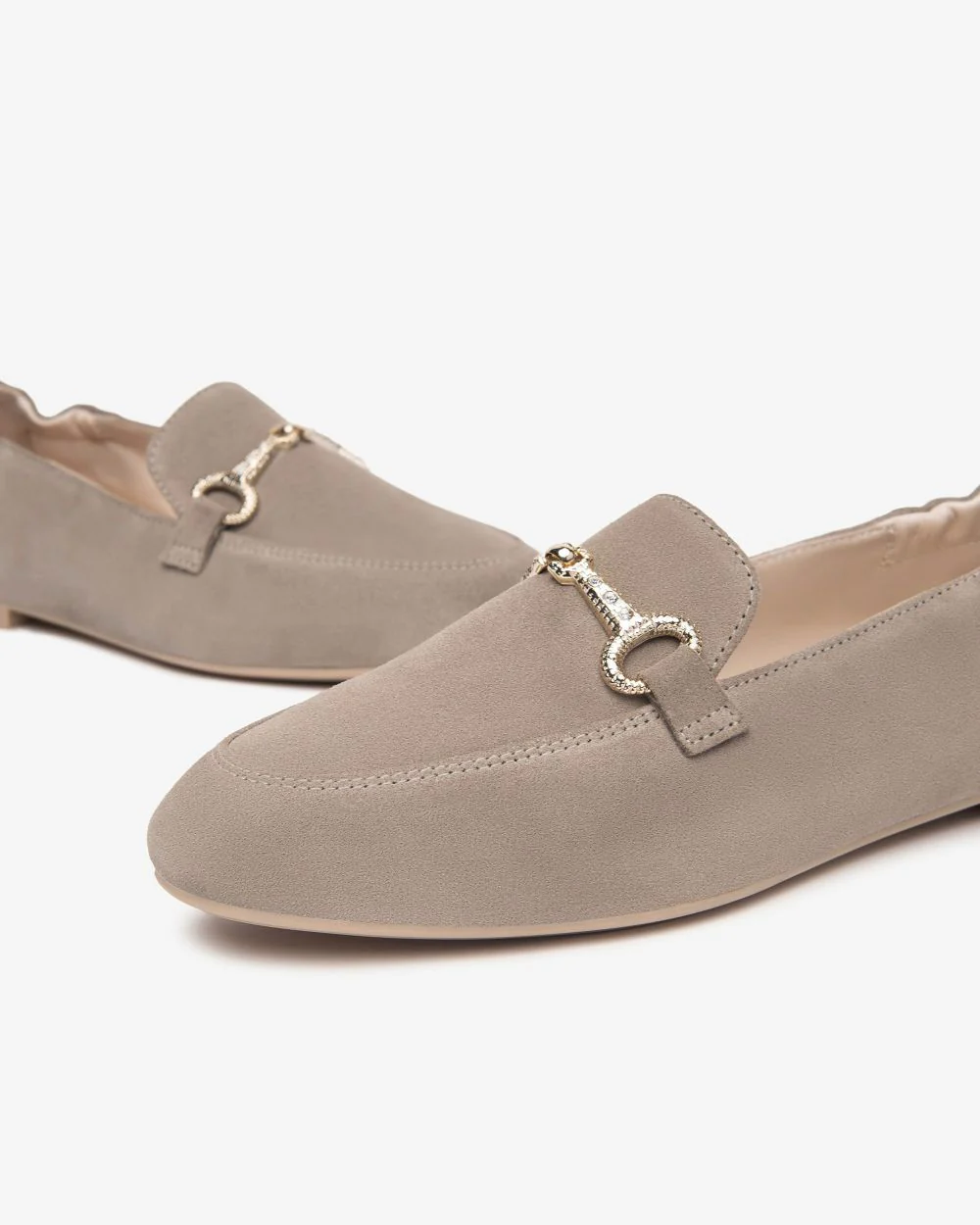 Nero Giardini E512620D Mocassini Donna in Suede creta - immagine 4