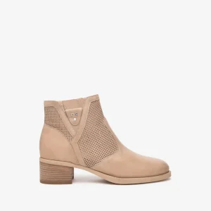 Nero Giardini E512660D Tronchetti Donna in Pelle champagne