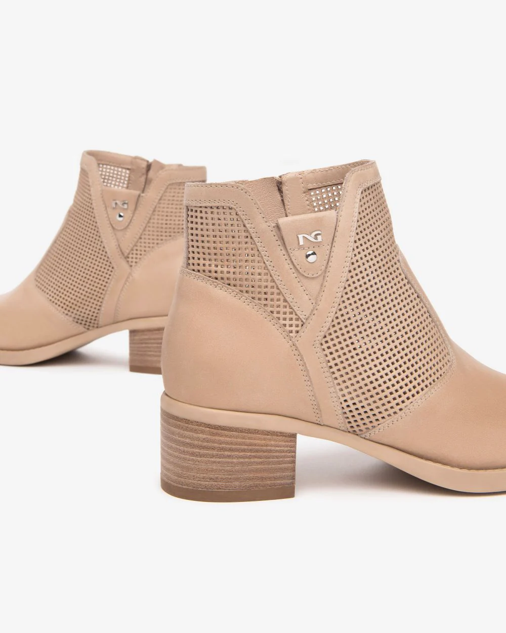 Nero Giardini E512660D Tronchetti Donna in Pelle champagne - immagine 5