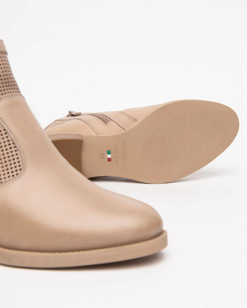 Nero Giardini E512660D Tronchetti Donna in Pelle champagne - immagine 6