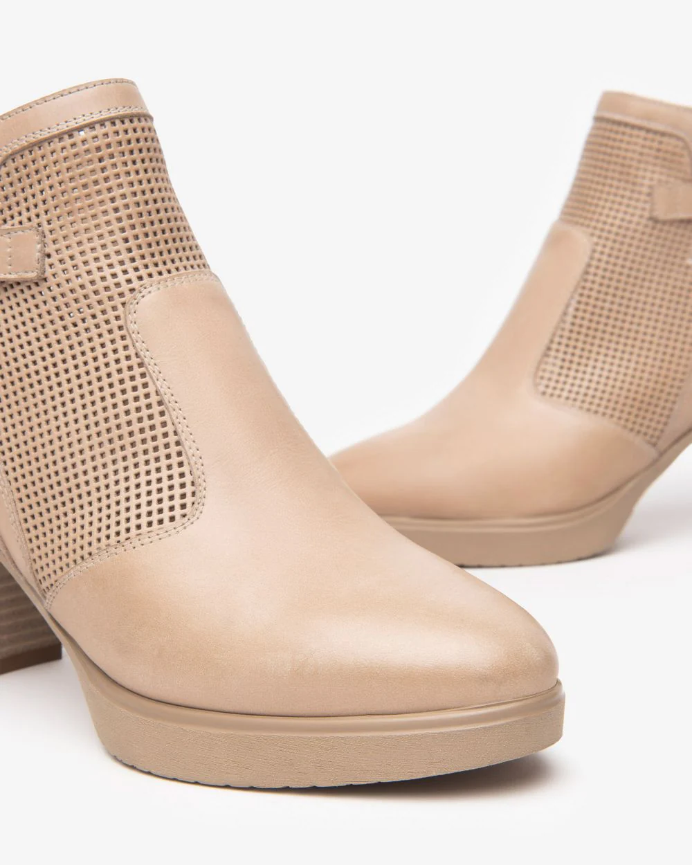 Nero Giardini E512670D Tronchetti Donna in Pelle champagne - immagine 4