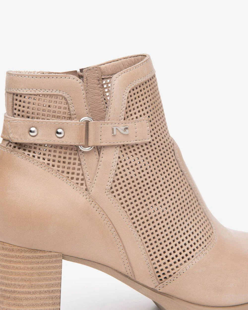 Nero Giardini E512670D Tronchetti Donna in Pelle champagne - immagine 5