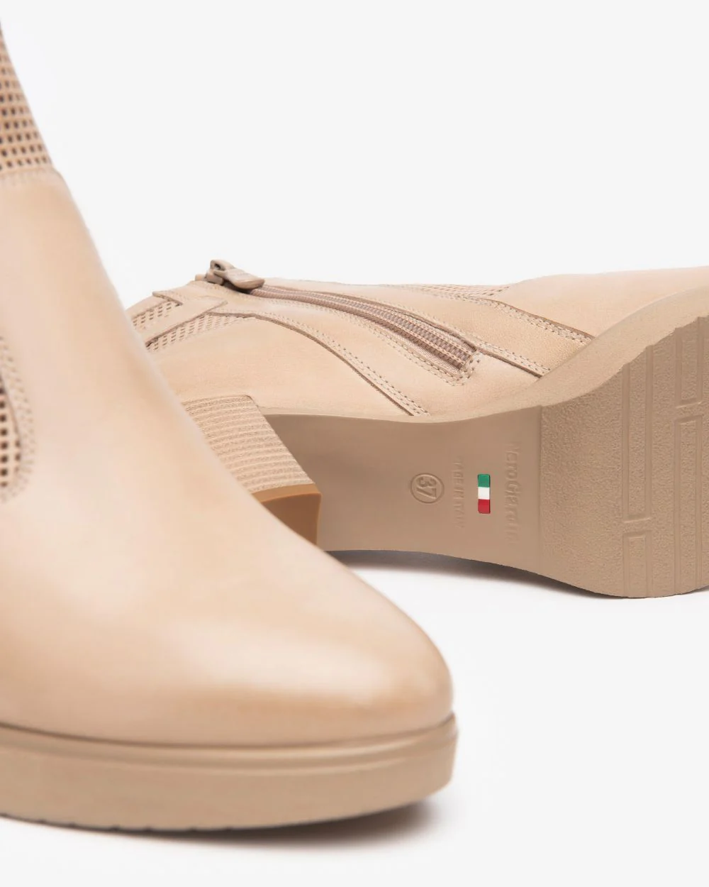 Nero Giardini E512670D Tronchetti Donna in Pelle champagne - immagine 6