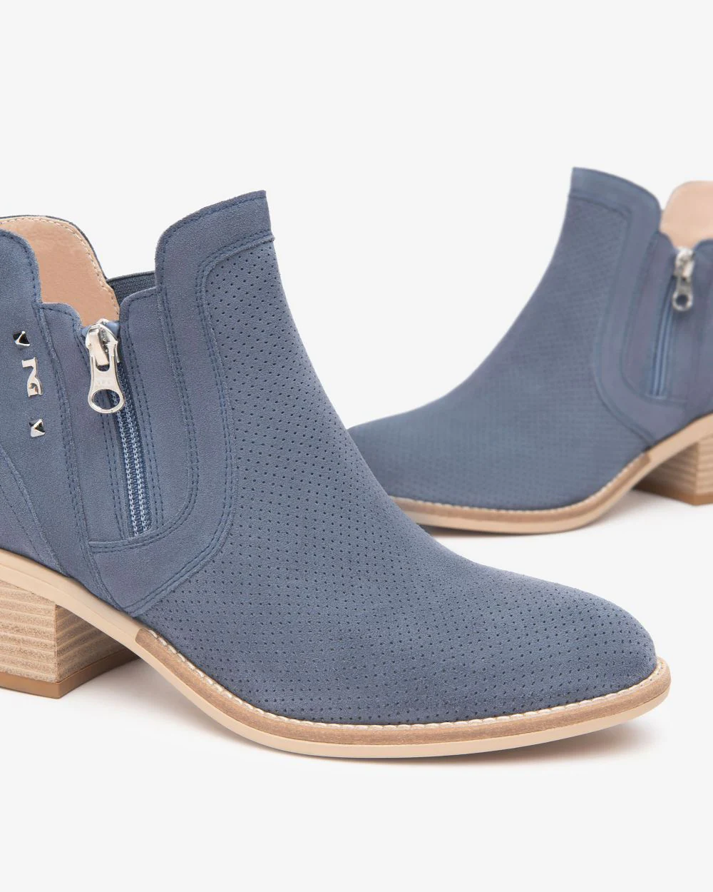 Nero Giardini E512701D Tronchetti Donna in Suede avio - immagine 4