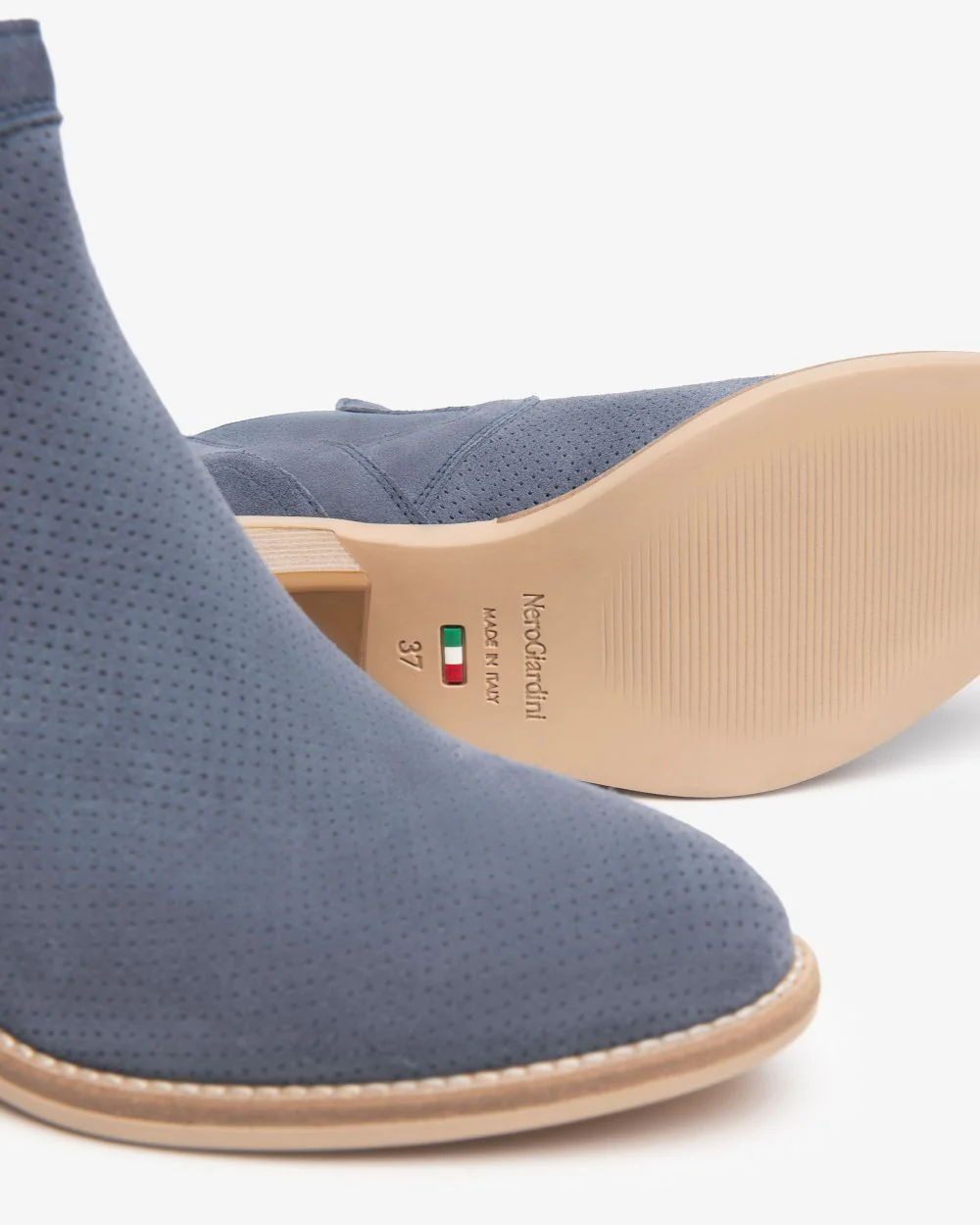 Nero Giardini E512701D Tronchetti Donna in Suede avio - immagine 6