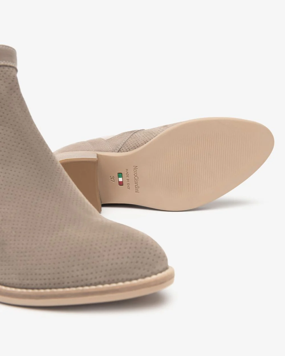 Nero Giardini E512701D Tronchetti Donna in Suede creta - immagine 6