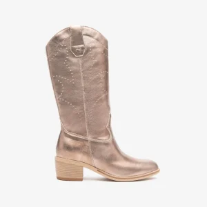 Nero Giardini E512706D Stivali Donna in Pelle tortora