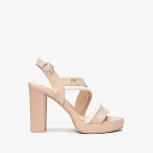 Nero Giardini E513352D Sandali Donna in Pelle cipria