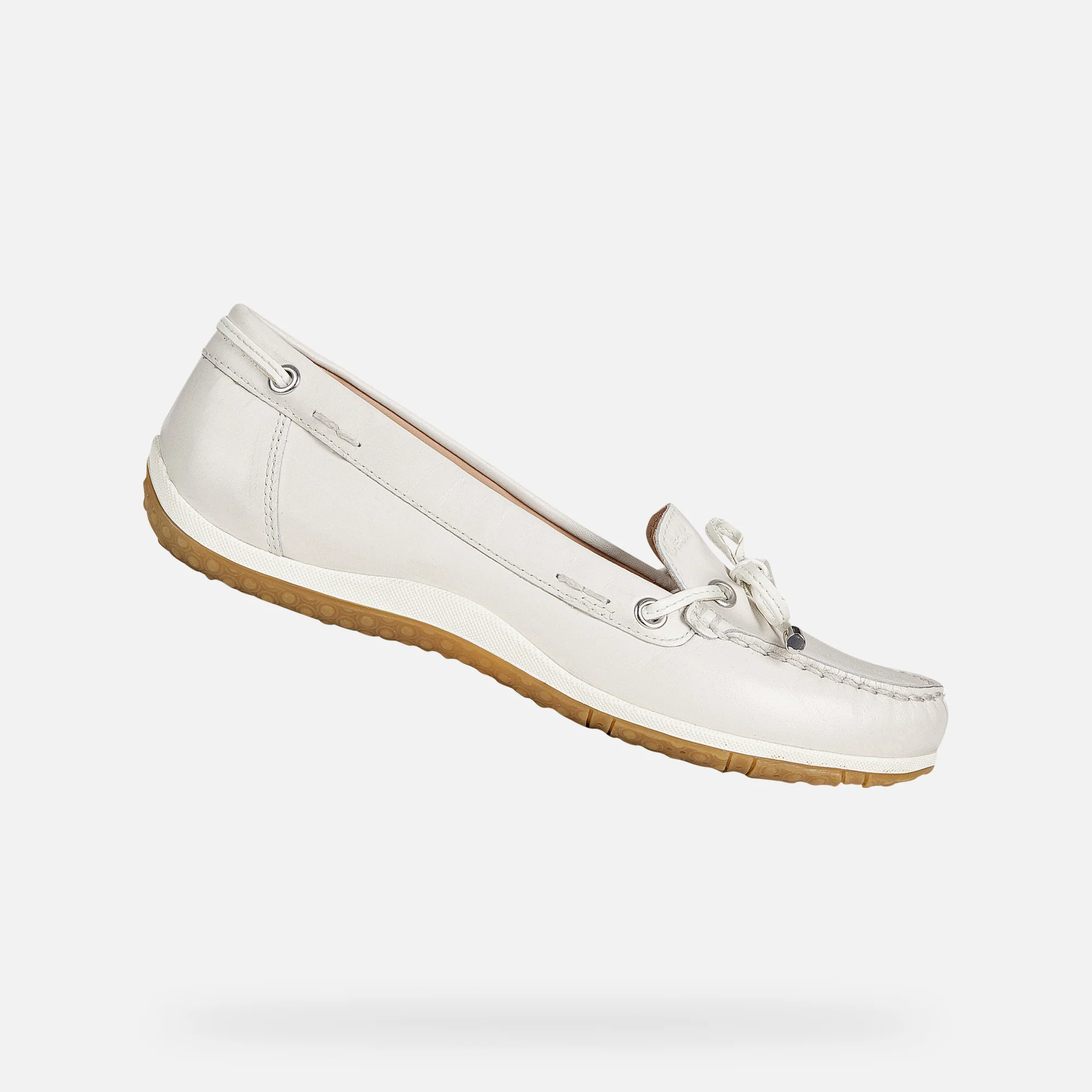 GEOX D92DNB MOCASSINO VEGA DONNA BIANCO - immagine 8