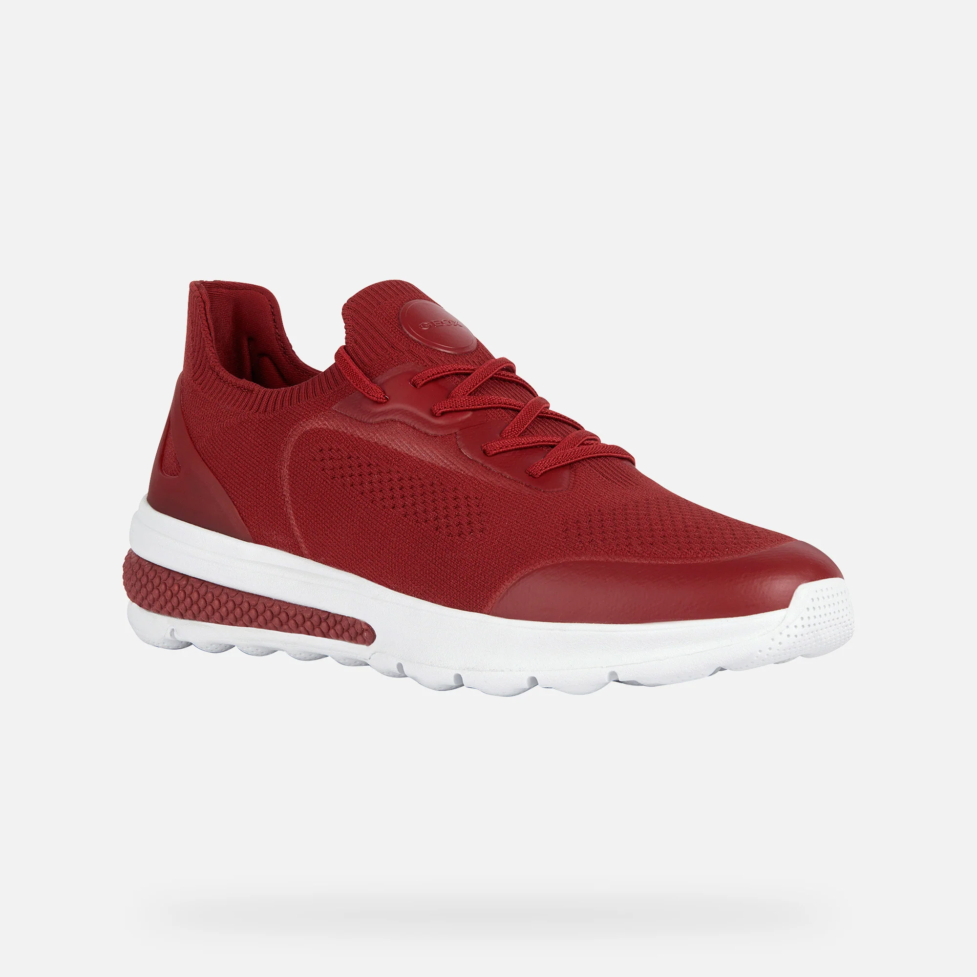 GEOX U35BAA 0006K SPHERICA ACTIF UOMO ROSSO SCURO - immagine 2