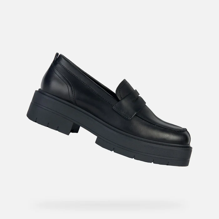 GEOX D36VDI 00043 MOCASSINO SPHERICA DONNA NERO - immagine 8