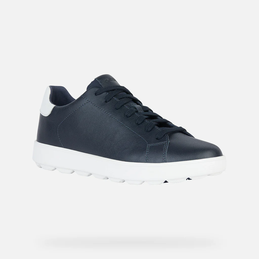 Geox U45GPA 0009B sneakers sperica ecub-1 da uomo blù navy - immagine 3