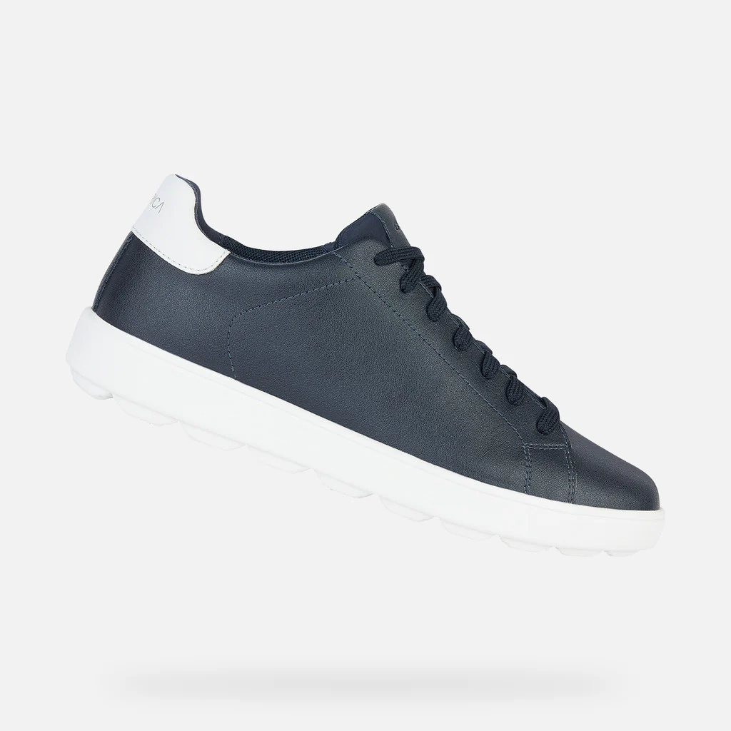 Geox U45GPA 0009B sneakers sperica ecub-1 da uomo blù navy - immagine 8