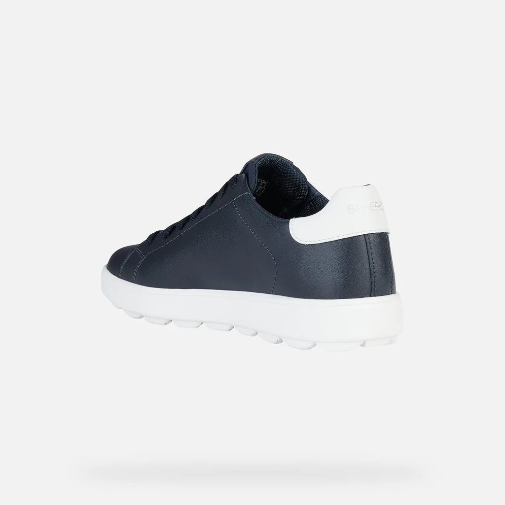 Geox U45GPA 0009B sneakers sperica ecub-1 da uomo blù navy - immagine 4