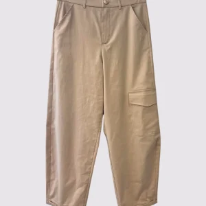 Pantalone beige Susy Mix con tasche