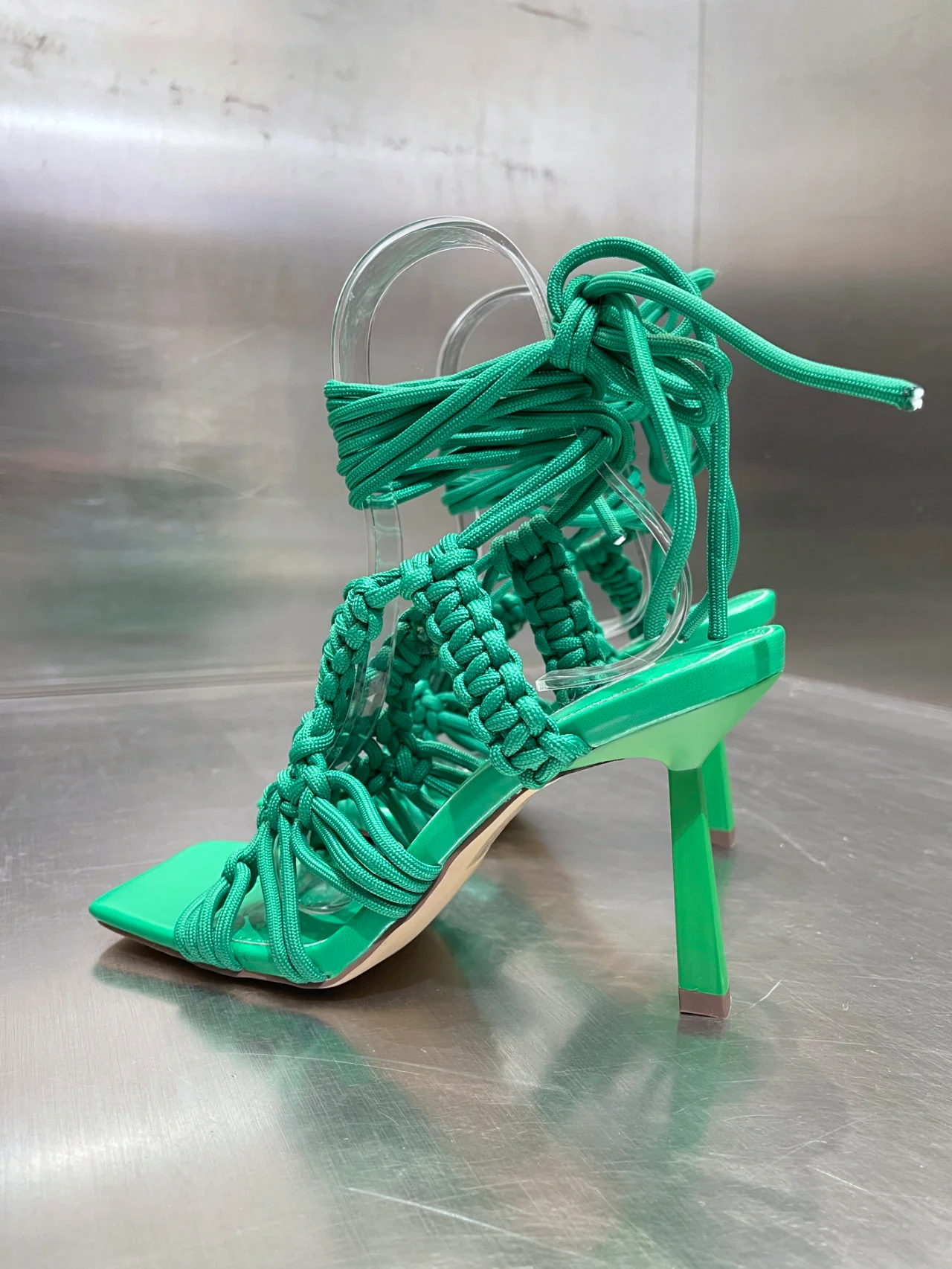 Sandali in corda intrecciati - immagine 9