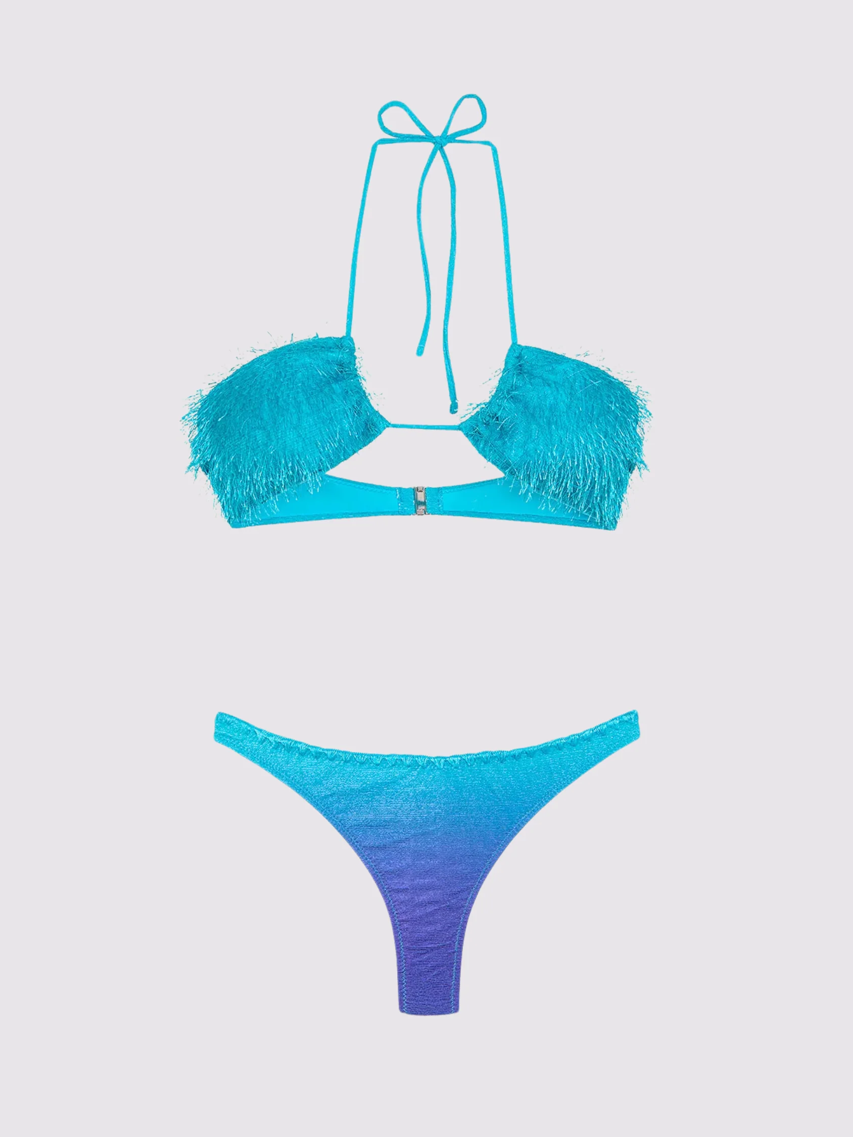 Bikini Donna Fascia con Perizoma Fantasia 1133-X46 F**K - immagine 2