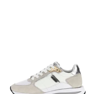 Guess FLPEGY FAB12 Runner Energy Misto Pelle white/silver
