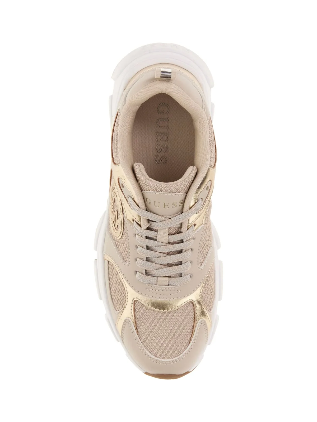 Guess FLTIBI sneakers donna IBITHA nei colori sand o white - immagine 5