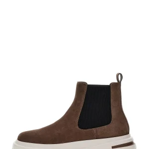 Guess FMFELK stivaletti uomo ELKO brown