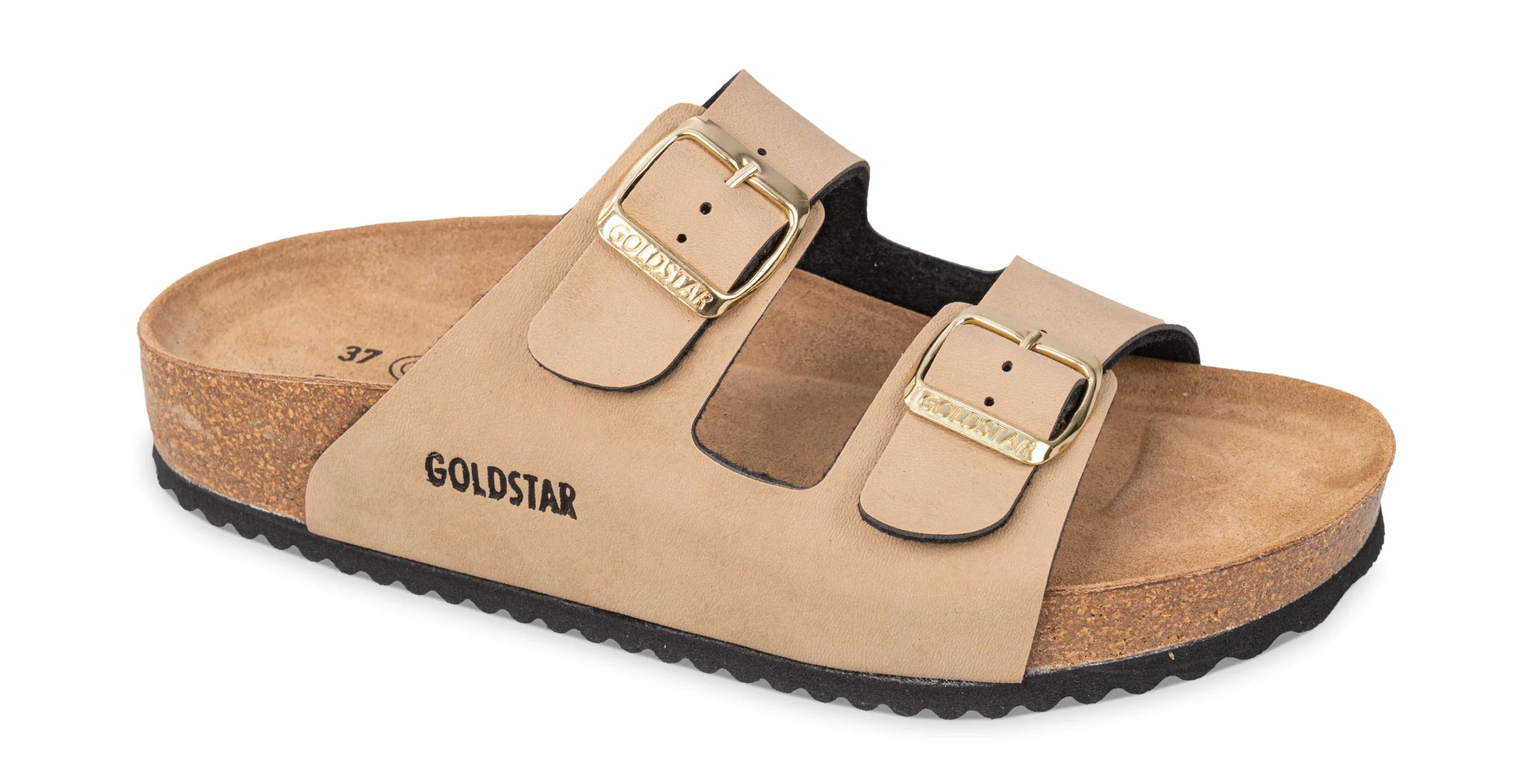 Goldstar GS1571 ciabatta donna doppia fascia startek sabbia - immagine 2