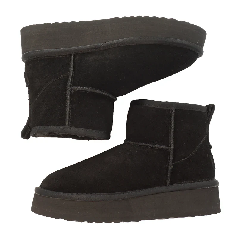 Gardini Spirit GS477 stivaletto donna Francine color nero in pelle scamosciata - immagine 4