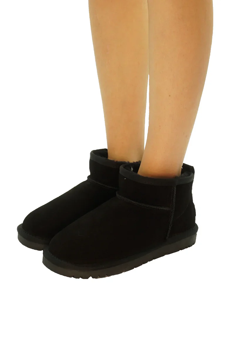 Gardini Spirit GS478 stivaletto donna Zaira low nero in pelle scamosciata - immagine 3