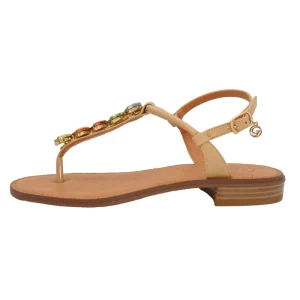 Gardini Spirit GS484 sandali infradito beige Gwyneth