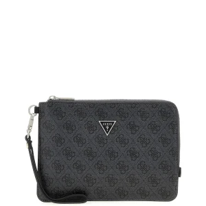 Guess HMEVZL P2286 tracolla uomo in tessuto black