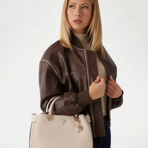 Guess HWBG95 19090 Borsa a mano Fedora charm beige