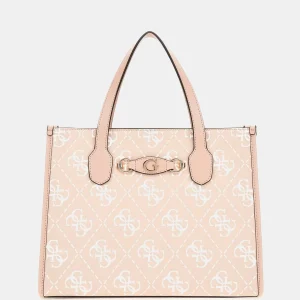 Guess HWOQ86 54220 Borsa a mano Izzy 4G logo sand logo