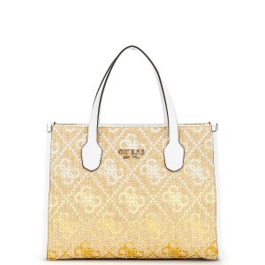 Guess HWSW86 65220 borsa donna cornsilk logo