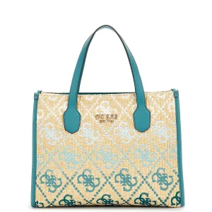 Guess HWSW86 65220 borsa donna teal logo