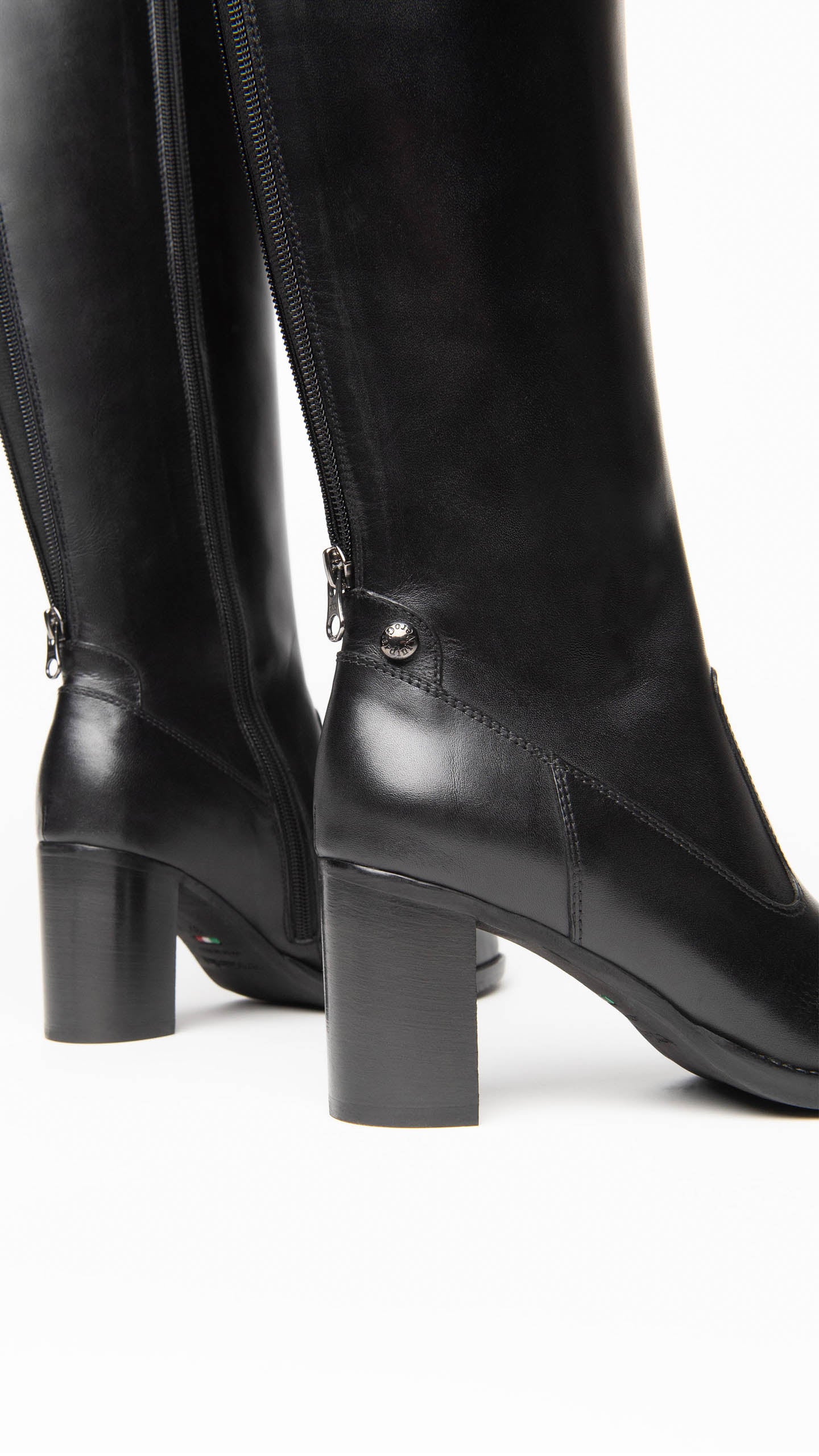 NERO GIARDINI I117571D PELLE NERO - immagine 5