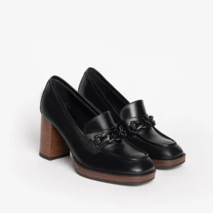 Nero Giardini I205060D Mocassini donna in pelle nera