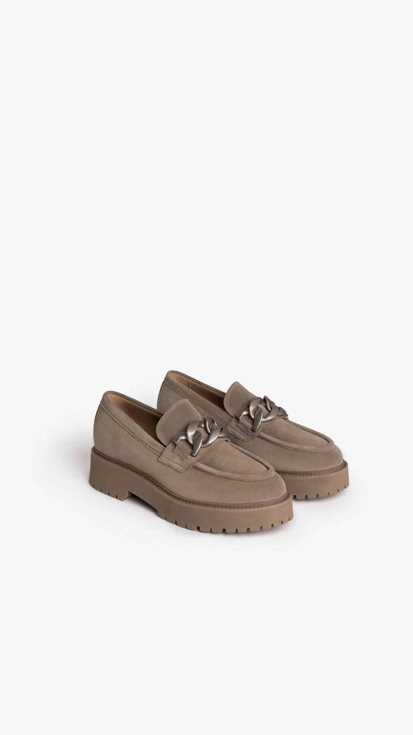 NERO GIARDINI I205110D MOCASSINI DONNA IN CAMOSCIO TALPA - immagine 4