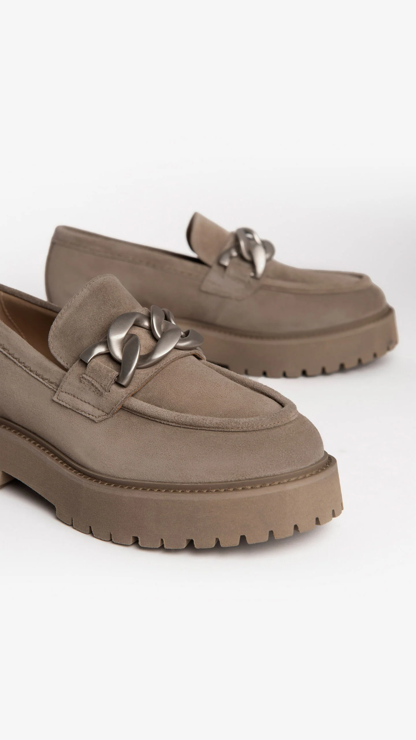 NERO GIARDINI I205110D MOCASSINI DONNA IN CAMOSCIO TALPA