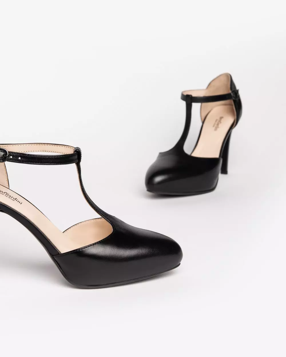 Nero Giardini I205500DE Décolleté Donna in Pelle e Suede - immagine 4