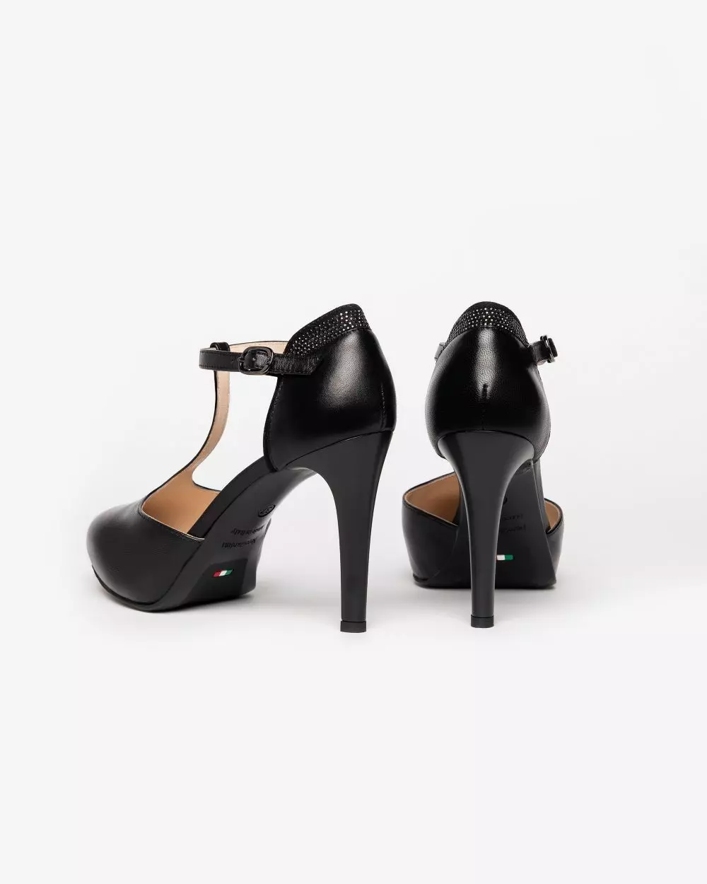 Nero Giardini I205500DE Décolleté Donna in Pelle e Suede - immagine 5